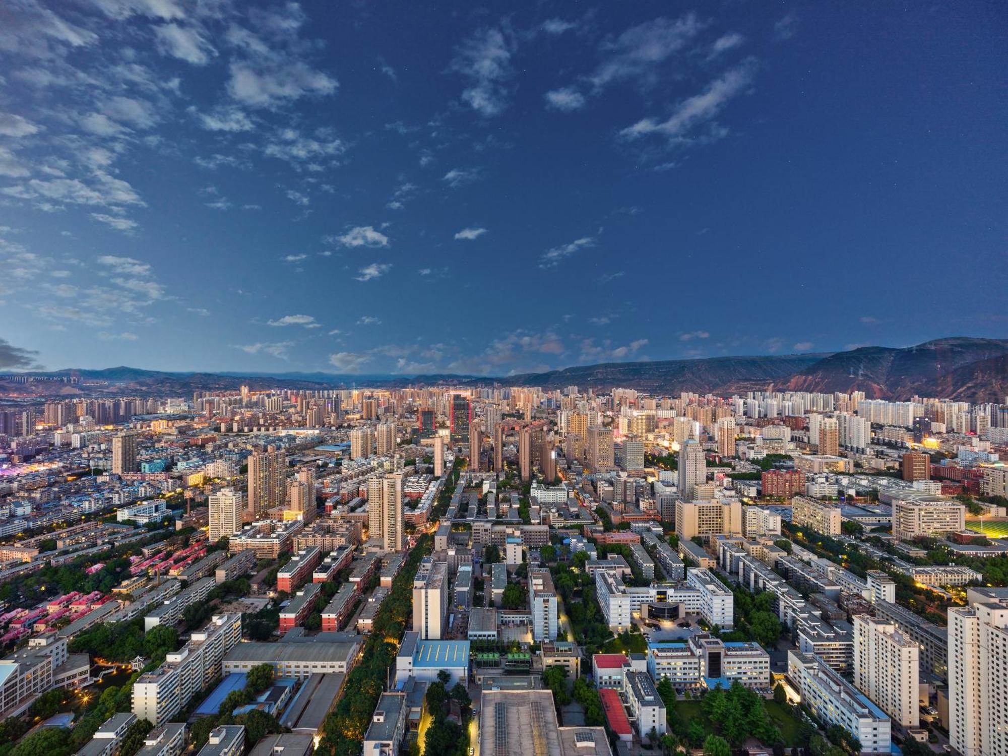 Hilton Lanzhou City Center 외부 사진