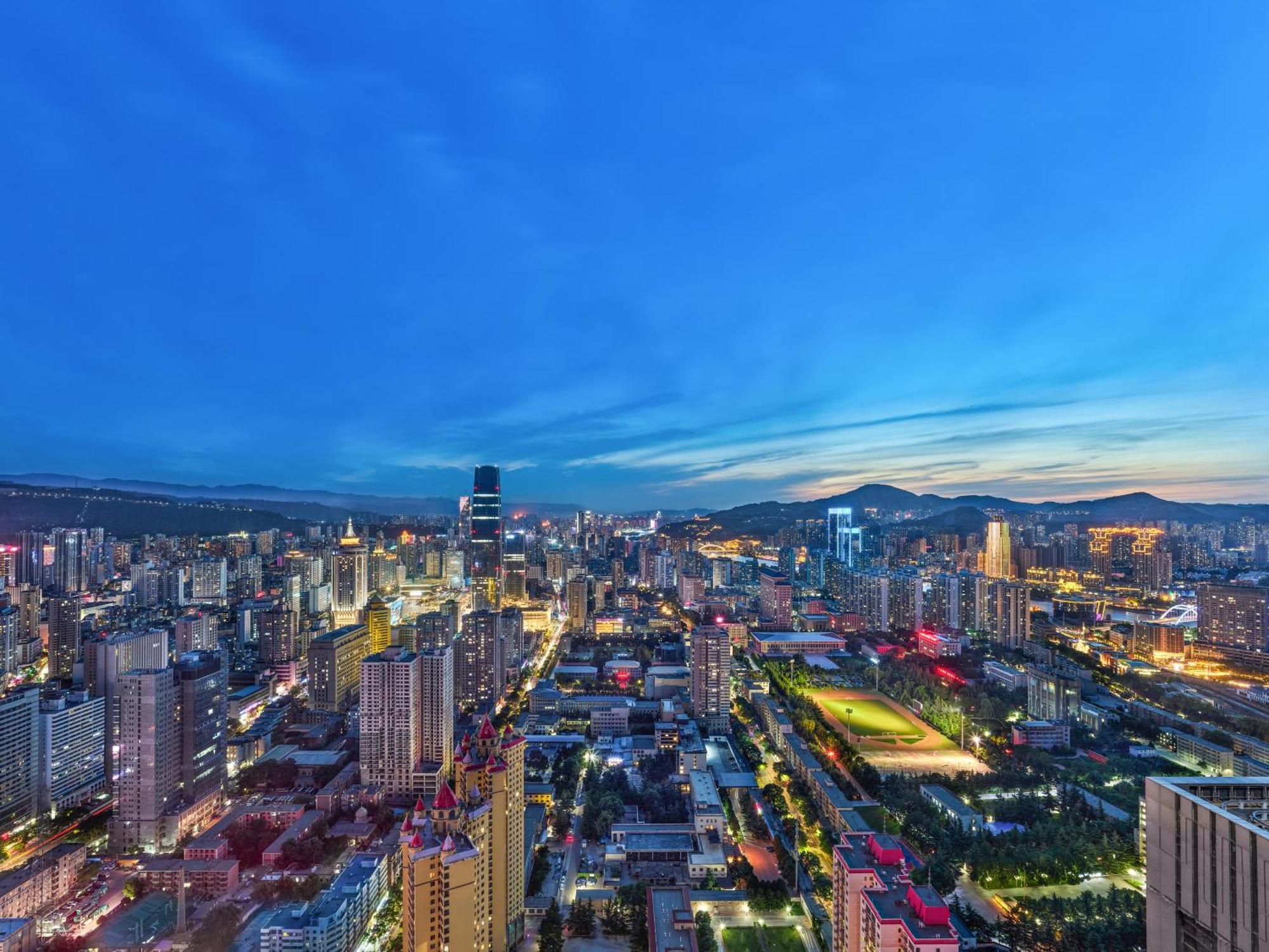 Hilton Lanzhou City Center 외부 사진